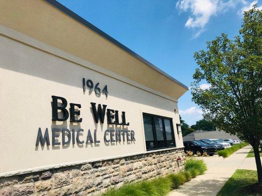 Dr. Williamson's office is located in the Be Well Medical Center building.