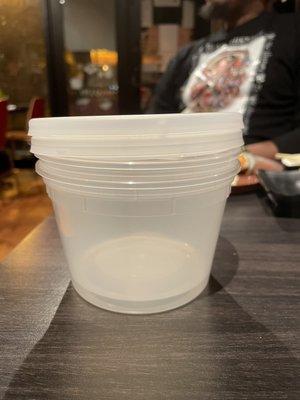 Ramen Togo container