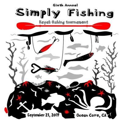 Charity Fishing Tournament tees and sweatshirts.