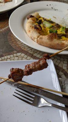 Arrosticini, skewer of the gods, I swear