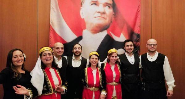 BTS Folk Dance Team performing at the Four Seasons Republic Gala