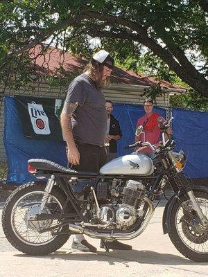 Our 1973 Honda CB750 Scrambler build.