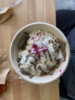 Bowl with Beef & Lamb Platter