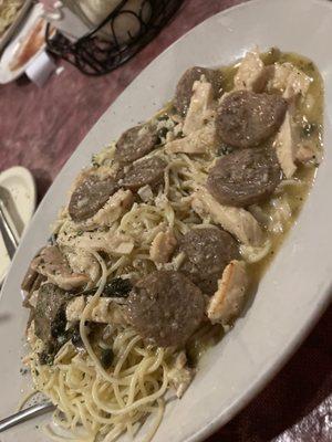 Sausage & Chicken Piccata