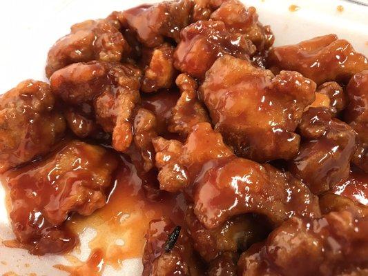 Orange chicken