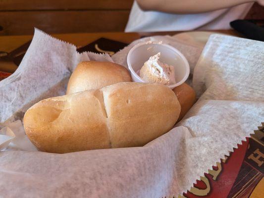 Extra Fresh-Baked Bread with cinnamon butter