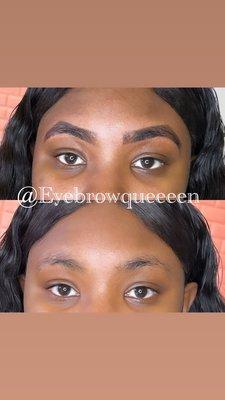 Eyebrow tinting