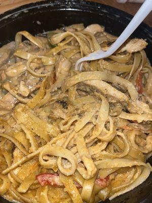 Grilled chicken Rasta pasta