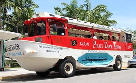 Miami Pirate Duck Tours