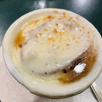 French onion soup. Ok!