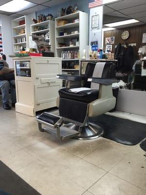 Classic Paidar barber chairs built in Chicago