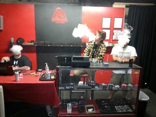 We're true vapers! Come visit our awesome staff today!