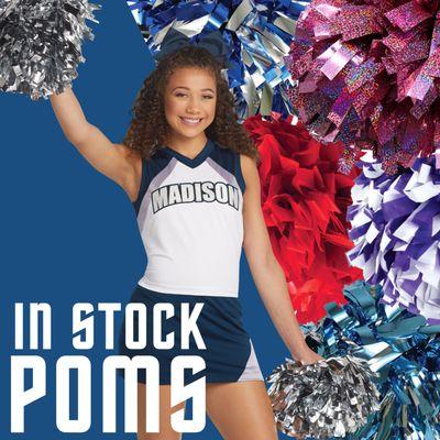 In Stock Poms