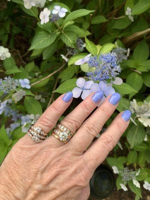 Matched my hydrangeas!!