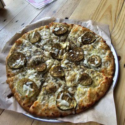 Dill pickle pizza