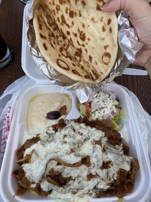 Beef & Lamb Gyro Plate