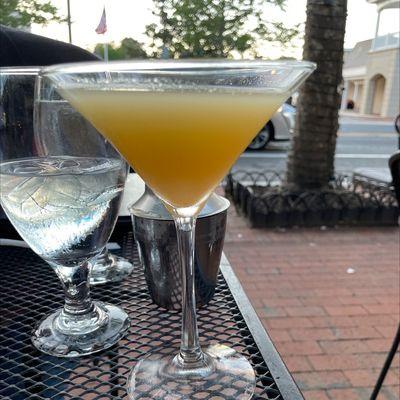 Peach martini- absolutely delicious