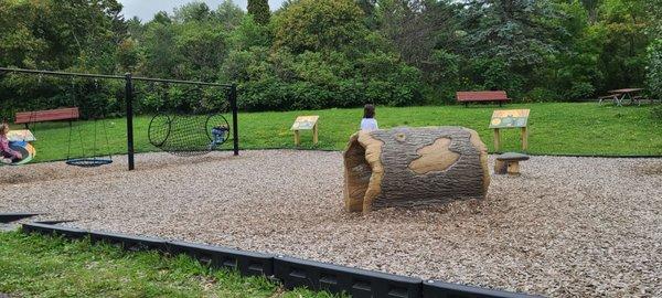 Playground by the Red Panda exhibit