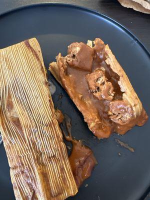 Tamale de puerco no flavor