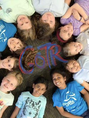 Silicon Valley chapter of Girls on the Run pose for a team photo.