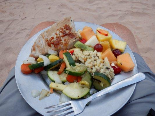 Seared Ahi for Dinner