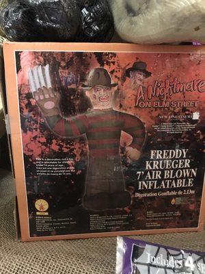 Inflatable Freddy Krueger 7 ft tall