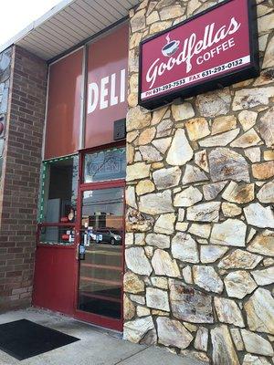 Goodfellas coffee sign