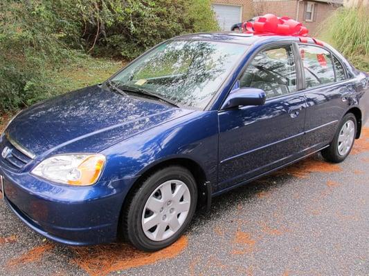 This Christmas Shaun Shines Detailing detailed and delivered presents to some special people in Virginia Beach!