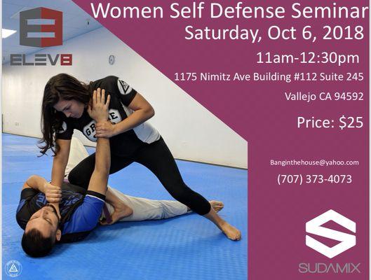 Women's self defense classes