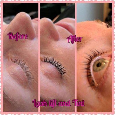 Lash Lift and Tint