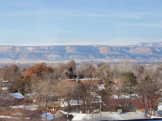 View from the examination room.