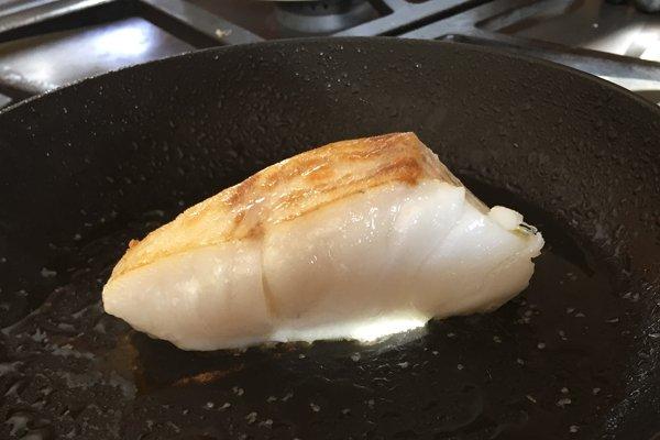 Seared MSC Cod