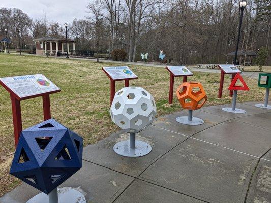 Art and learning at Stallings Municipal Park