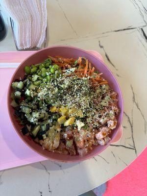 Poke bowl- built my way