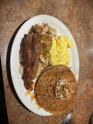 Pumpkin Platter pancakes