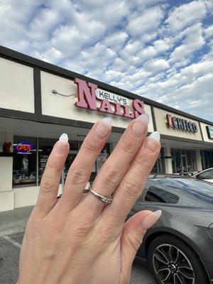 Kicked out for wanting almond nails...