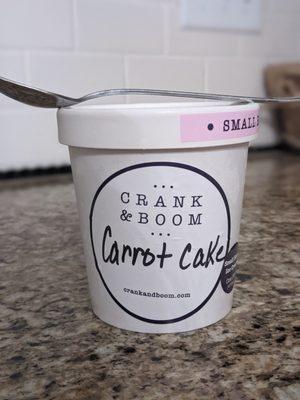 Small Batch Club special flavor: Carrot Cake