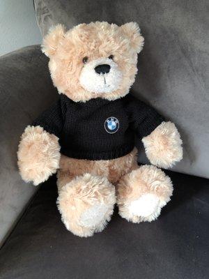 BMW teddy bear toy