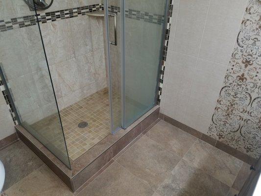 Custom shower