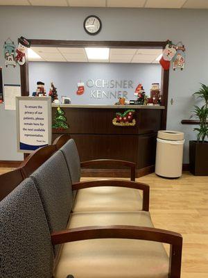 Radiology waiting room