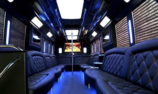 Interior of our 16 passenger!