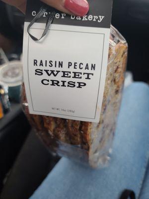 Raisin Pecan Sweet Crisp