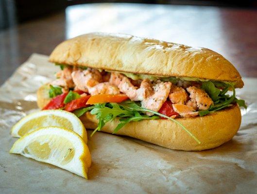 Organic King Salmon Sandwich (Wild when available)