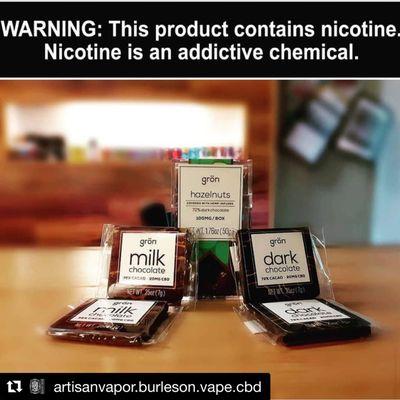 Available at Artisan Vapor & CBD Burleson