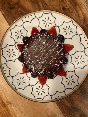 Flourless chocolate cake