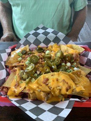 Box Car Willie Nachos with chicken