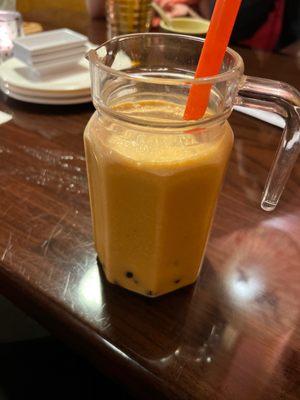 Thai tea boba