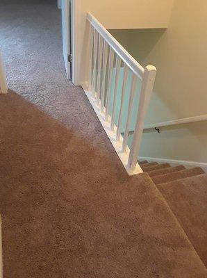 Bedroom Hallway and Stairs