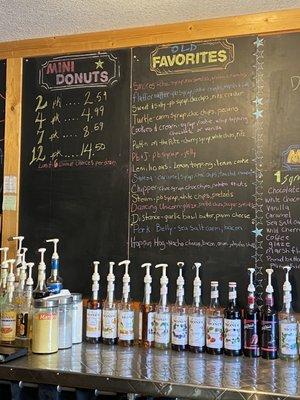 Donut Menu