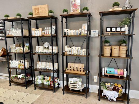 We are your Authorized Retailer for Éminence Organic Skincare, Somerset Candles & Dazzle Dry Nail Lacquer